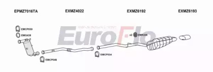 Система выпуска ОГ EuroFlo MZC2221D 0200LHD